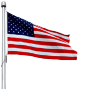 Global Flags Unlimited American Fly Bright Flag 4'x6' 204023